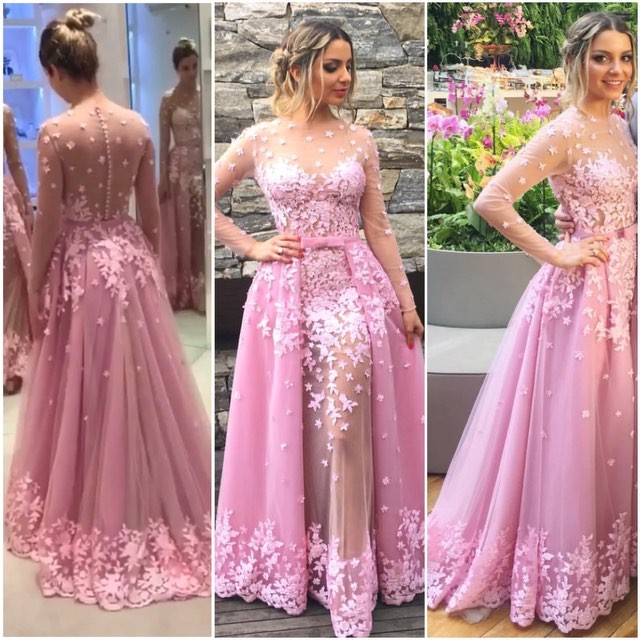 Princess Pink Tulle Evening Dress Short Sleeve Luxury Beading Prom Cocktail  Dress Long Ladies Dress Vestidos Gowns - China Evening Gown and Formal  Party Gowns price | Made-in-China.com