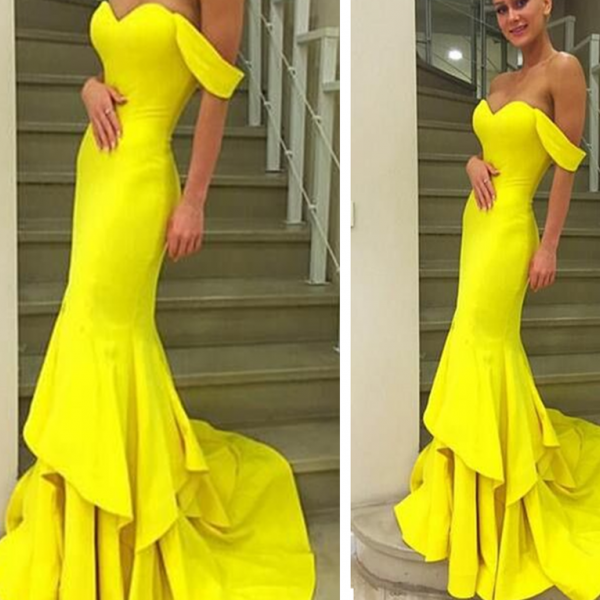 yellow night dresses